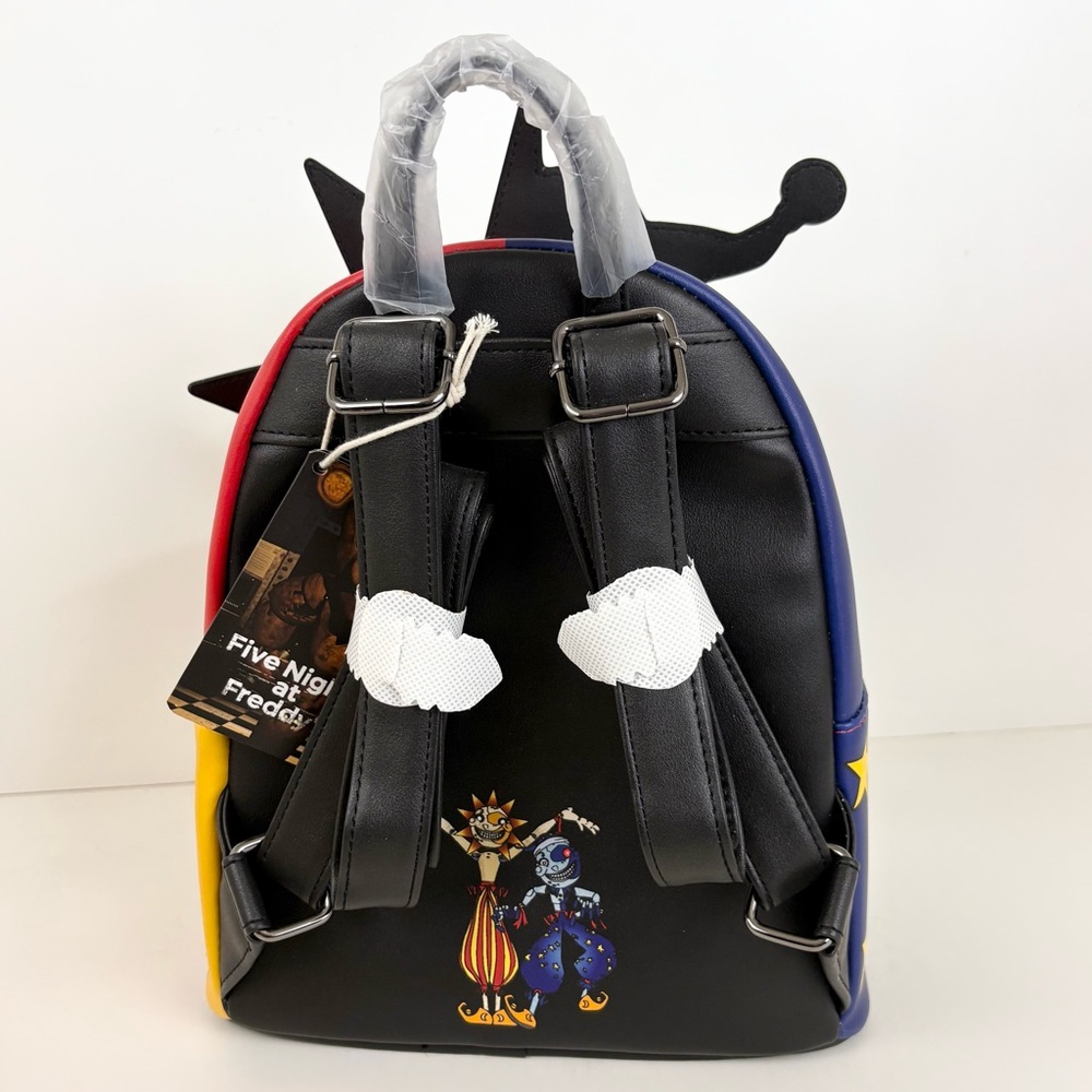 Loungefly Five Nights At Freddy’s Security Breach Sun & Moon Mini Backpack New - Picture 2 of 9